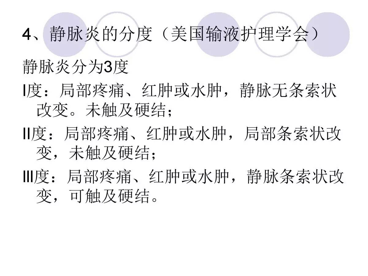 【ppt】输液性静脉炎的护理预防