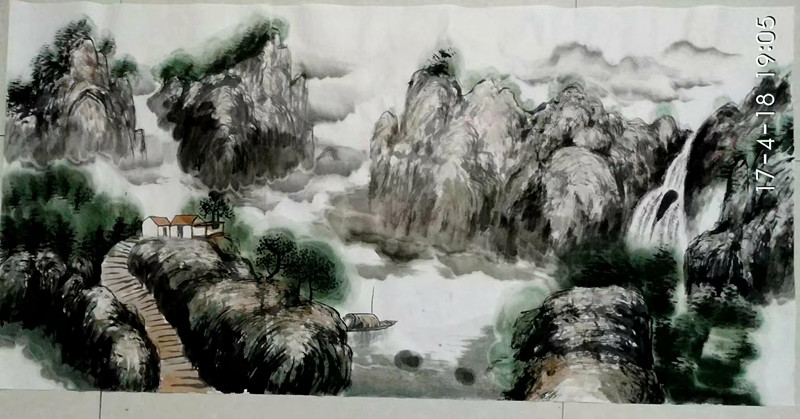 山东郯城画家王慧老师作品