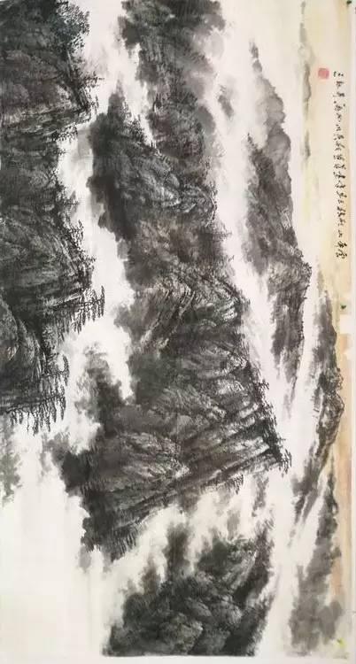 晓颦赏画胸中有丘壑无处不山水魏建军国画山水赏析总第69期