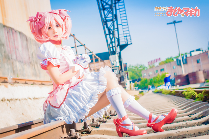 魔法少女小圆鹿目圆cosplay