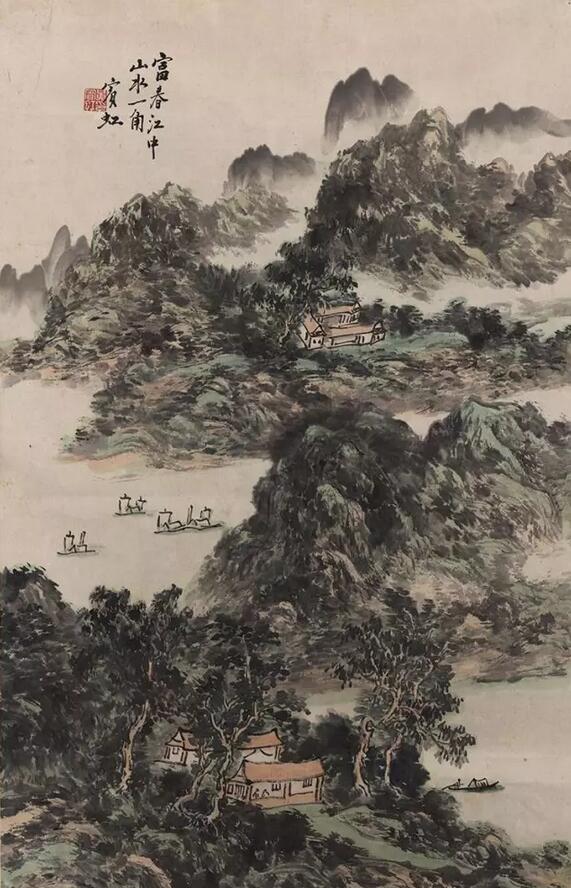 黄宾虹黄山汤口天价拍出,近代绘画有南黄北齐之说