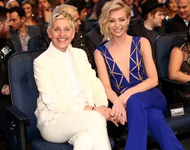 ellen degeneres与妻子