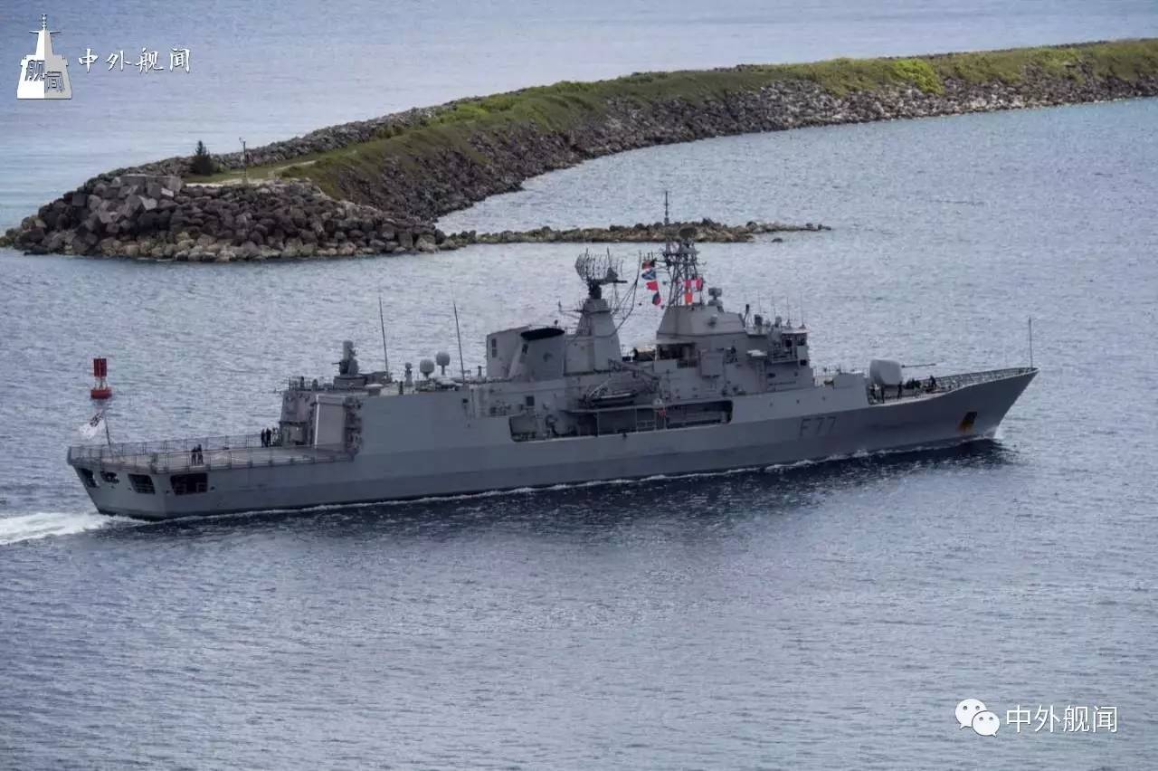 今日舰闻皇家新西兰海军特卡哈号护卫舰到访关岛