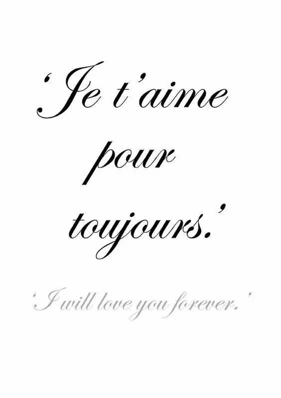 一句我爱你,胜过了千言万语.这些法语情话,你会说吗?