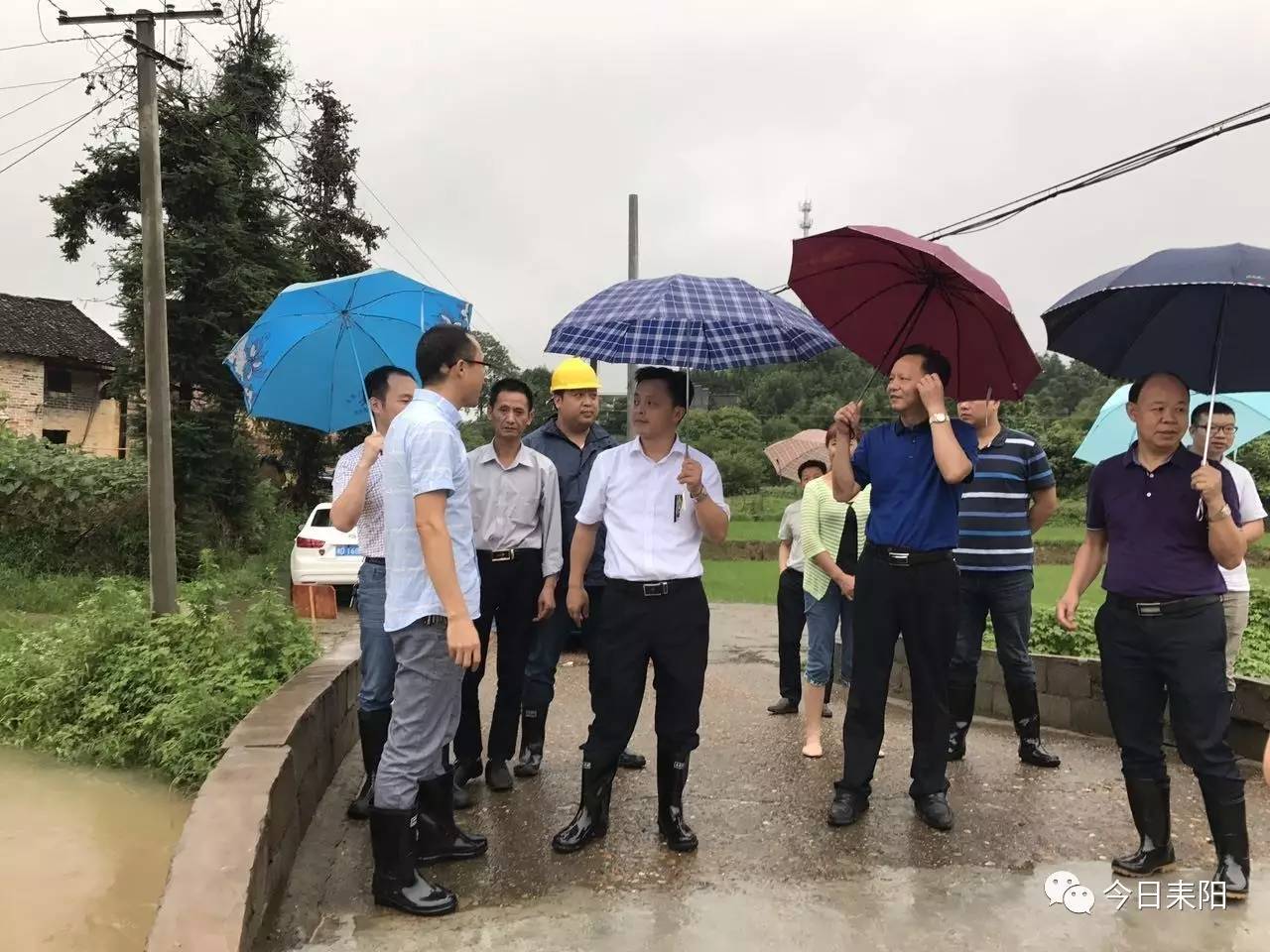 面对强降雨,耒阳全力做好防汛和灾后自救