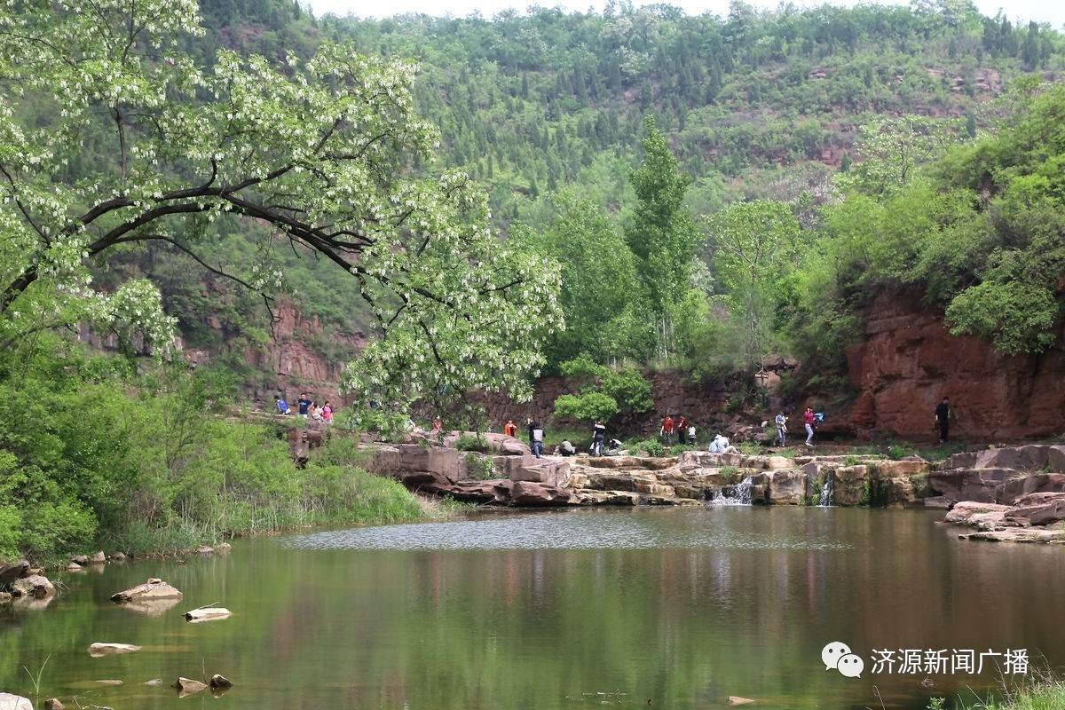 大峪镇依托"十里花香看东沟"打出济源市美丽乡村旅游文化节;五龙口镇