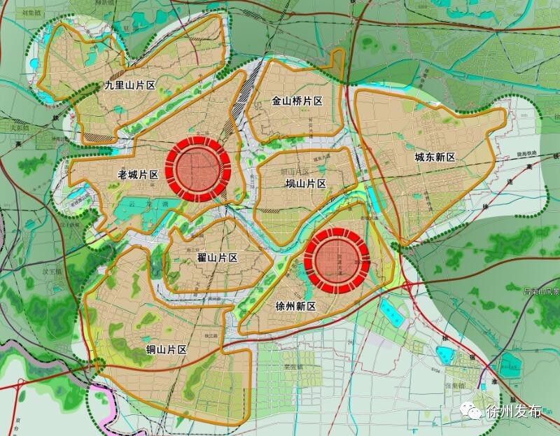 近日"徐州市城市总体规划",对于沛县有何影响?图片