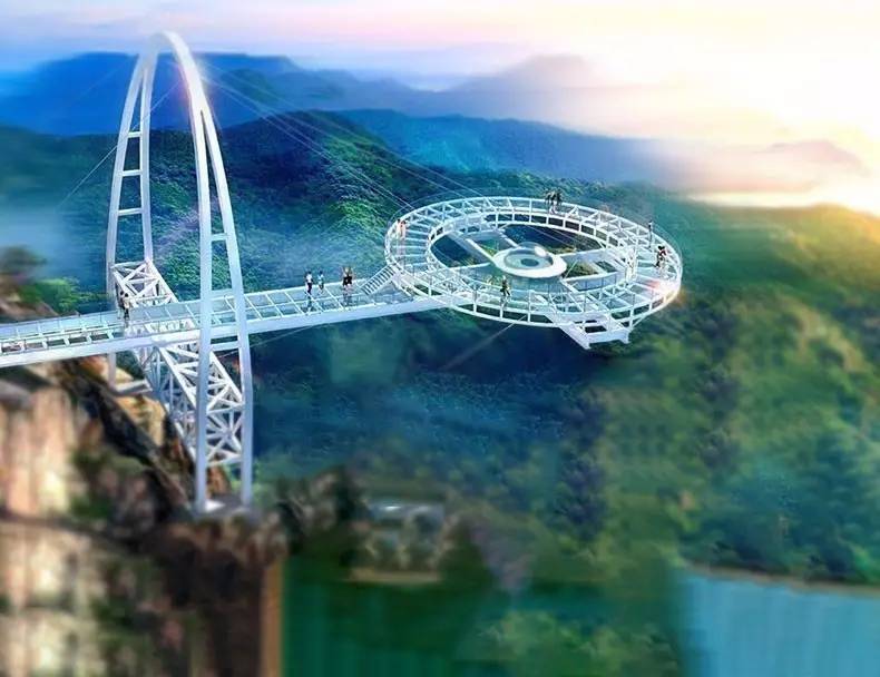 比张家界玻璃桥惊悚100000 倍!重庆200米「第一天空悬廊」破世界纪录!