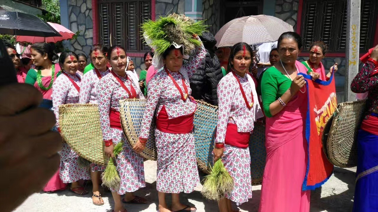 尼泊尔节日:感恩大地的开耕节