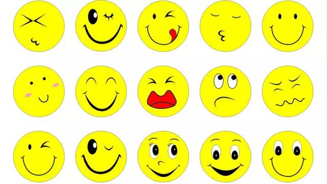 微信中有很多笑脸的表情,但你要明白,他们的意义是不一样的,有时候