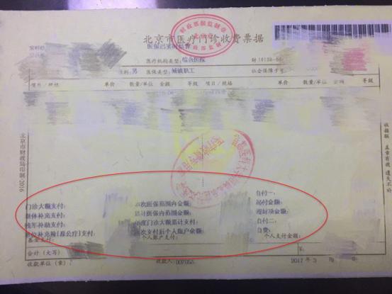 北京市医保患者门诊发票小贴士