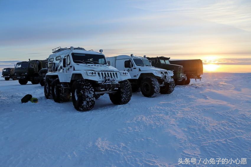 俄罗斯新型全地形车亮相 雪地测试显雄姿
