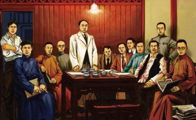 1921年,中国共产党的诞生