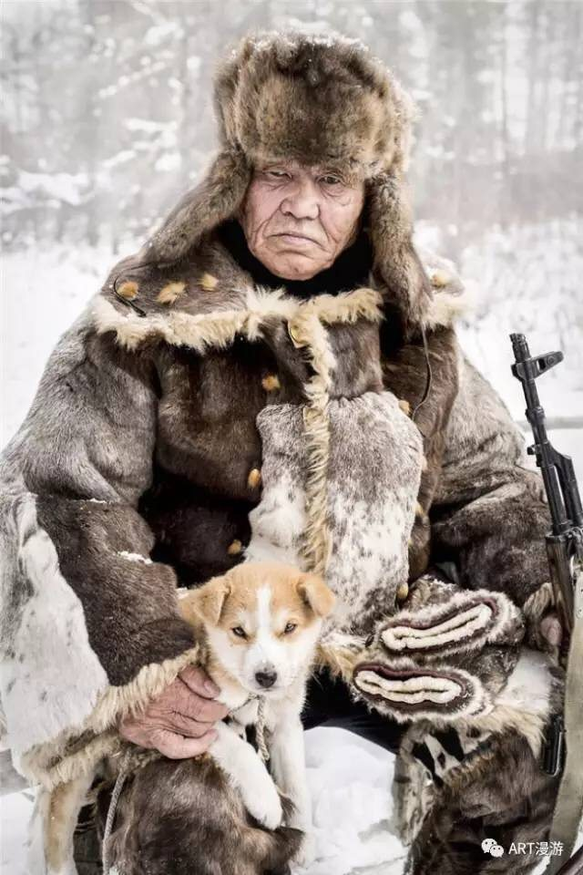 elder(鄂温克长老),南雅库特/阿穆尔州边界,西伯利亚 当地的老人,猎人