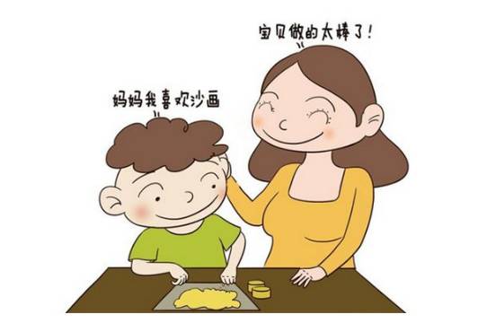 夸孩子的时候,要遵循三大原则. 第一,夸具体不夸全部. "宝贝真棒!