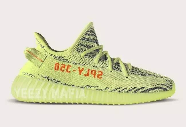 adidas Originals YEEZY BOOST 350 V2“黄斑马”曝光！-搜狐!!!