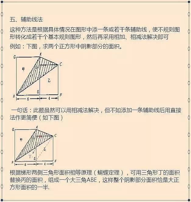 小升初数学考试重点