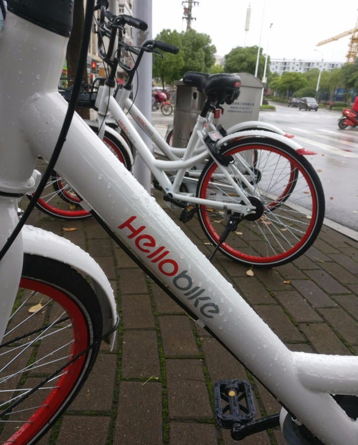 又一款共享单车来黄州了,这次是hellobike