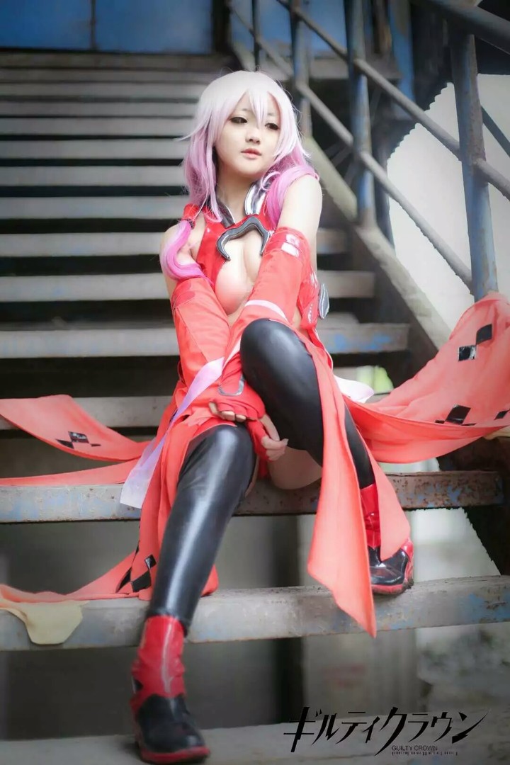 罪恶王冠楪祁cosplay金鱼战斗服 楪祁真人cos美图鉴赏