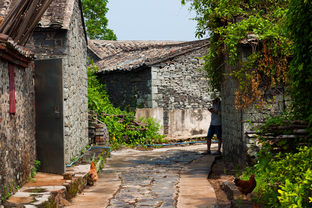 海南这个千年古村:房子都是用火山岩做成的 全村仅为3328人都姓李