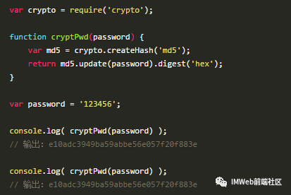 进阶| nodejs进阶:md5入门介绍及crypto模块的应用