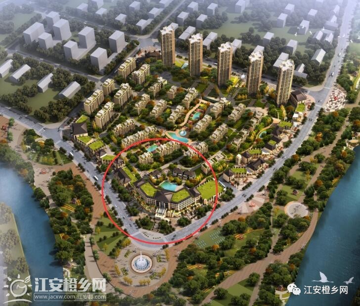 江安首个五星级酒店开发建设项目出炉,就在小坝