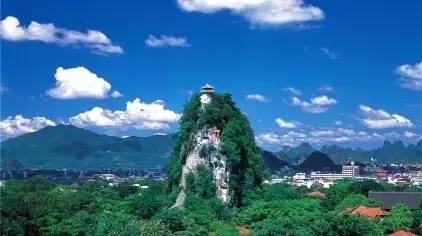 独秀峰王城景区-桂林地标