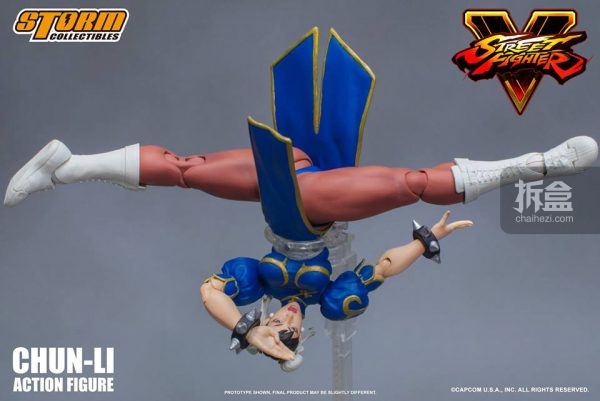 storm collectibles《街头霸王5》春丽1:12可动人偶