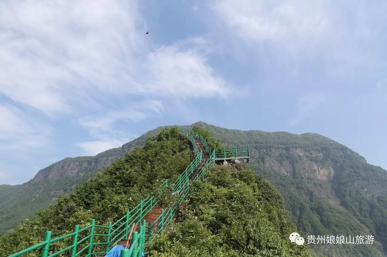 【盘州旅游】娘娘山薄刀岭栈道建设进行时