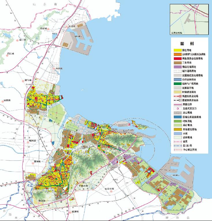 连云港市城市总体规划草案批前公示快来看与我们的生活息息相关