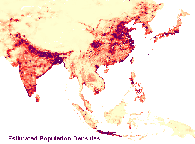 人口净密度_中国人口密度图(2)