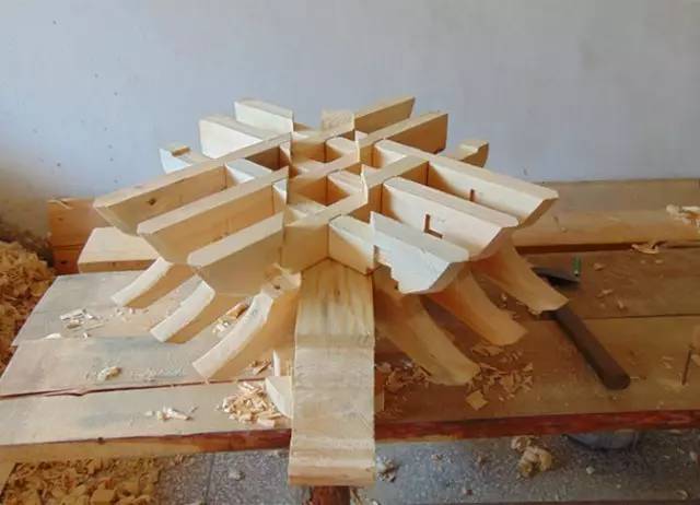 制作斗拱模型