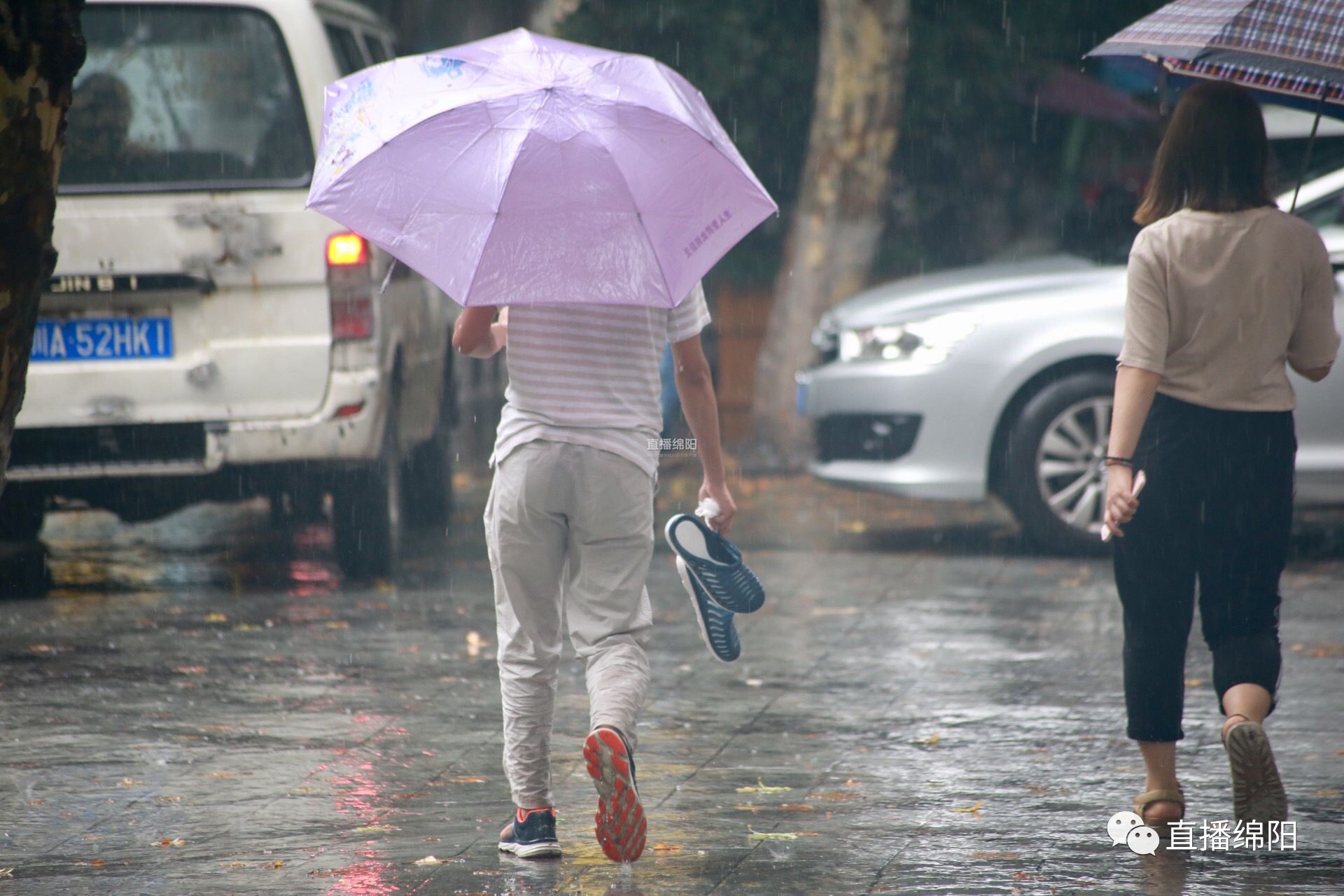 图说丨暴雨预警升级为橙色!小直带你看雨中绵阳