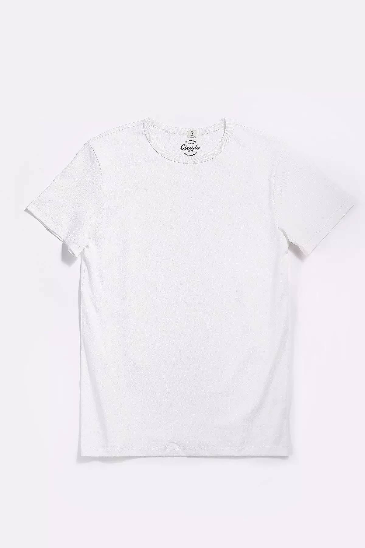 heritage collection 复古运动白t恤采用了100%高档优质全棉面料,竖纹