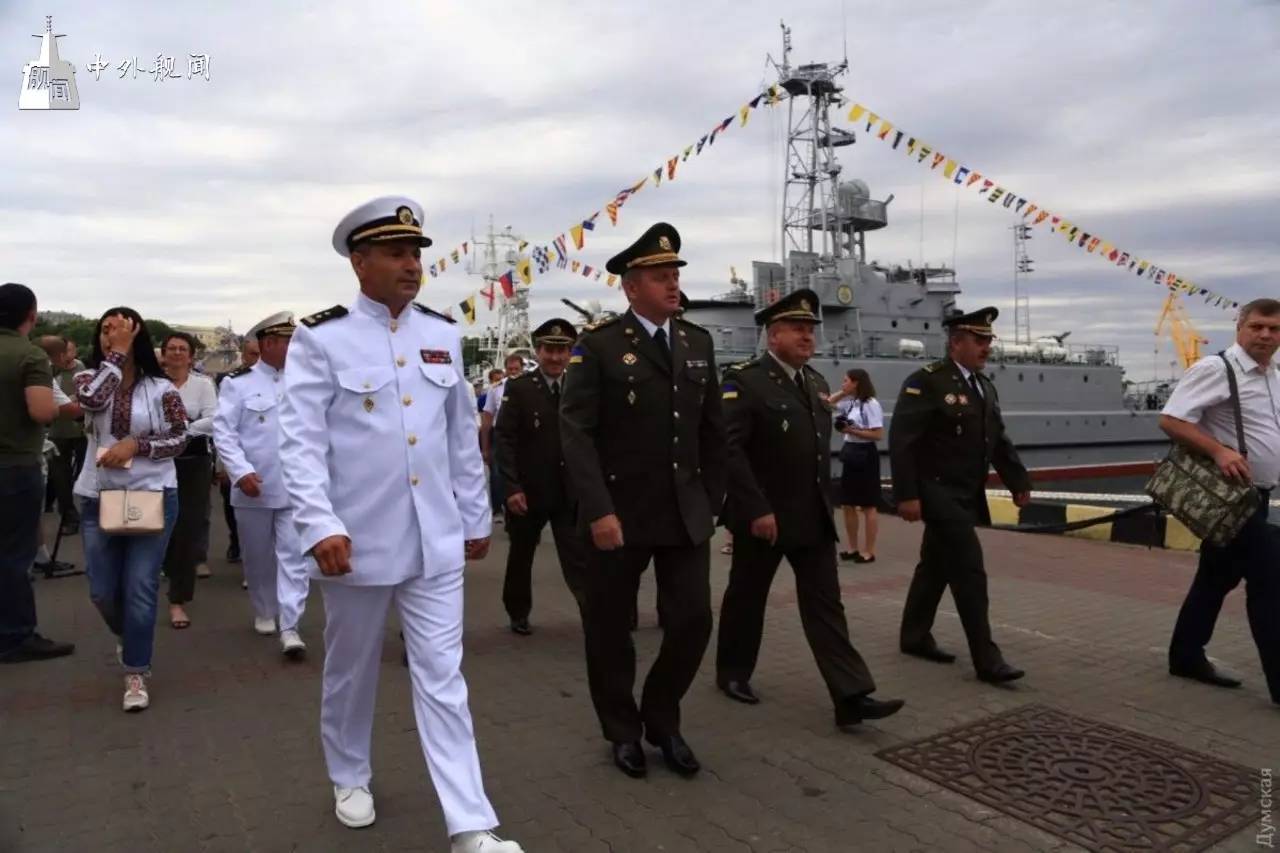 【今日舰闻】乌克兰海军在敖德萨基地庆祝乌克兰海军日