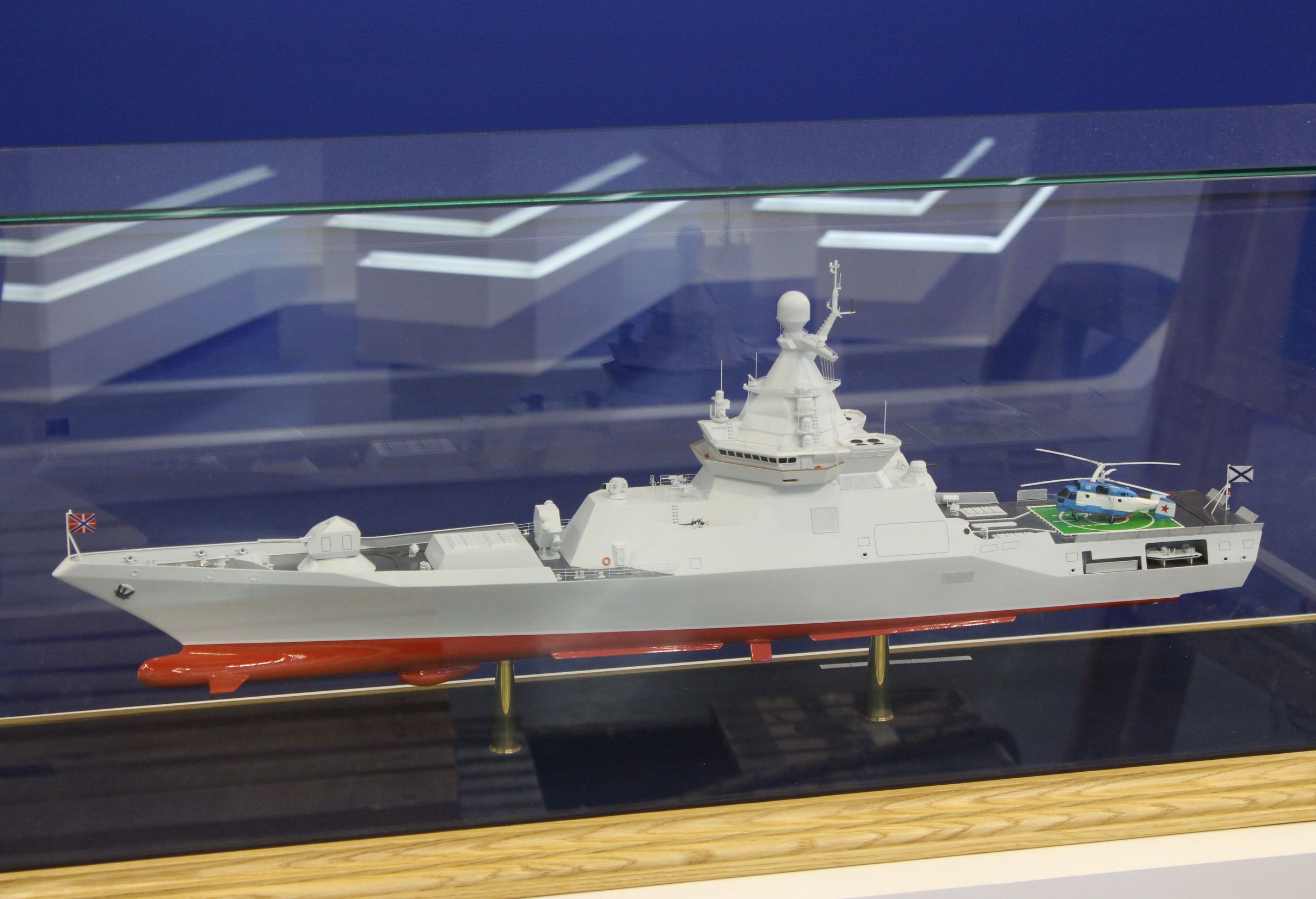 俄海军模型强军，轻型导弹护卫舰36单元垂发火力远强于056