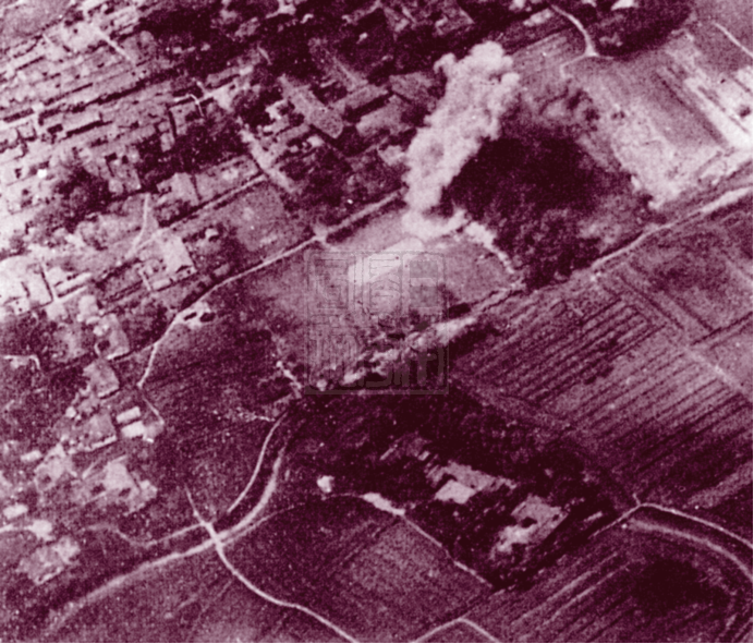 城市被轰炸后面目全非:日军占领徐州前大肆轰炸