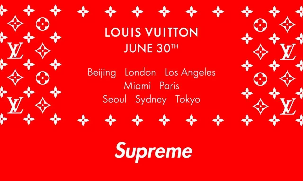 supreme x lv 北京店又要开啦