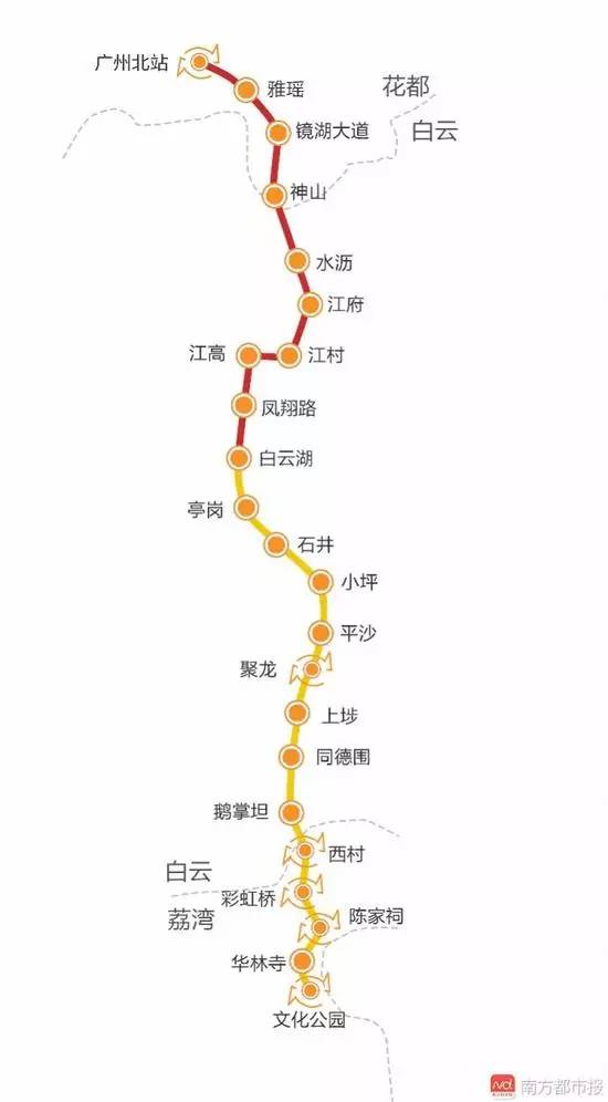 无缝连接广州18号线和8号线北延段(清远建议推进广州地铁8号线北延)