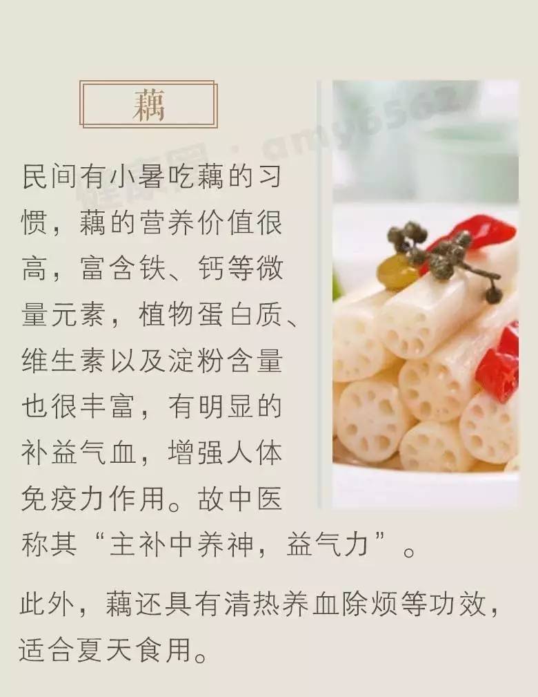 小暑吃"三宝,祛湿解暑,一夏健康无忧