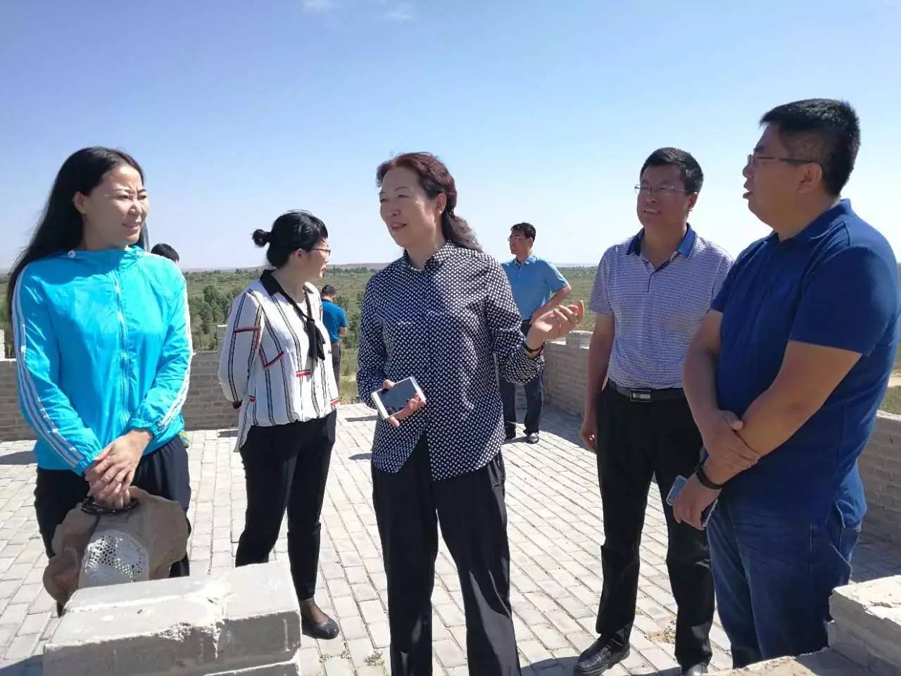 市政协副主席曹玉华带领政协委员对我市全域旅游示范创建工作进行调研