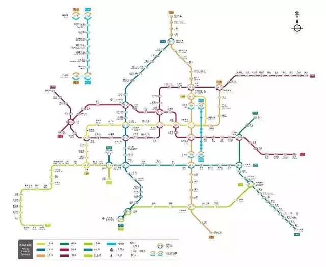 广州现有地铁10条地铁线路,分别是一号线,二号线,三号线,四号线,五号