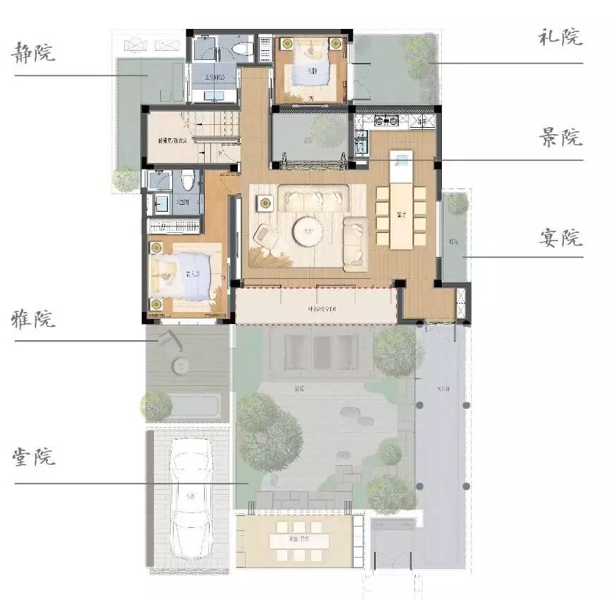 绿城·桃源小镇【六合院】不出城郭而获山水之怡