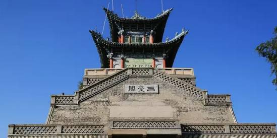 三台阁,甘肃省博物馆,兰州饭店建筑群,兰州大学图书馆,西北民族大学