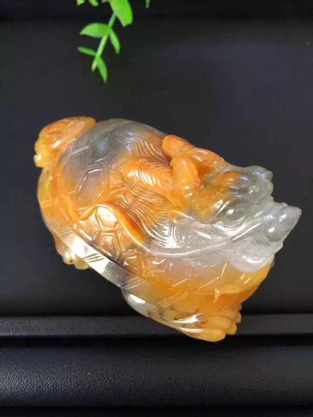 蜡石讲坛 | 黄龙玉稀缺品种—金沙料