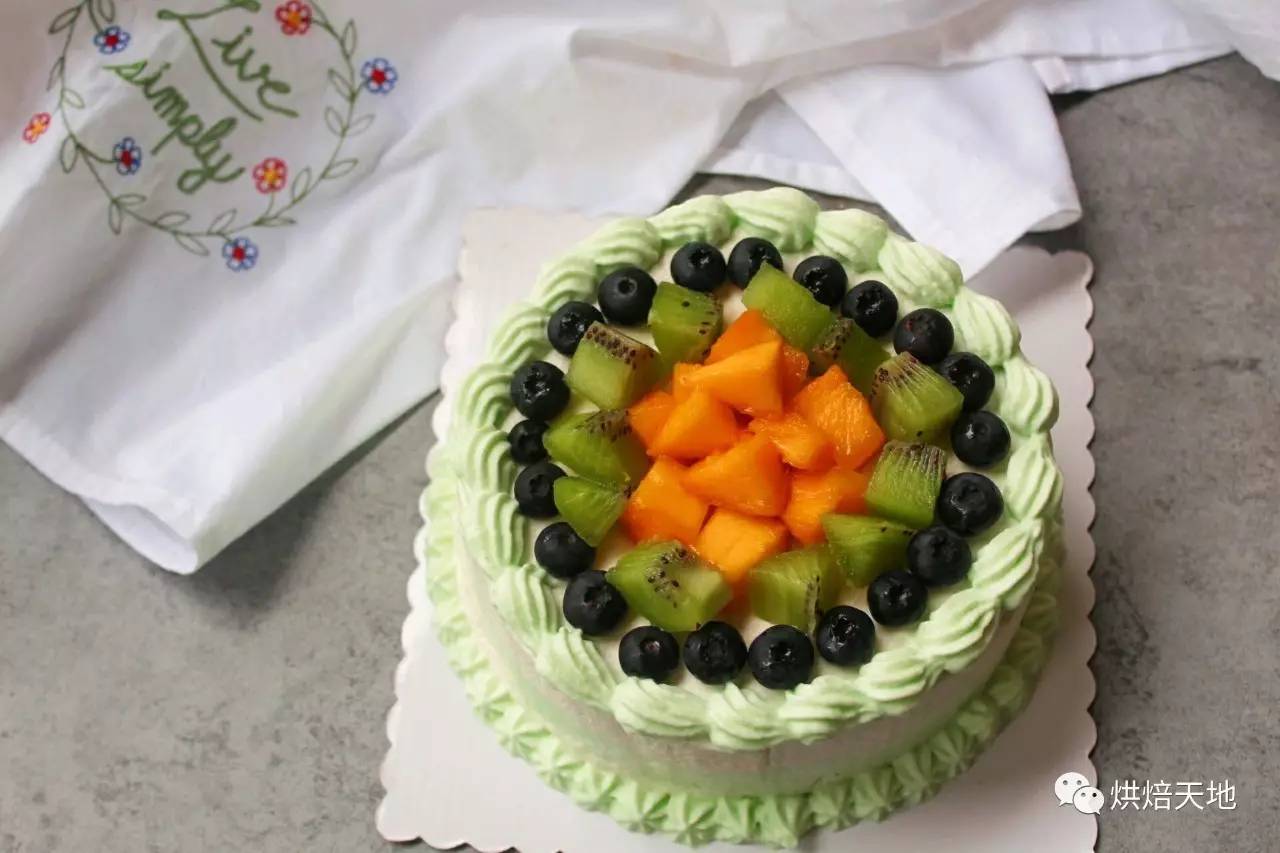 【水果生日蛋糕图片】butterflyvv_下厨房