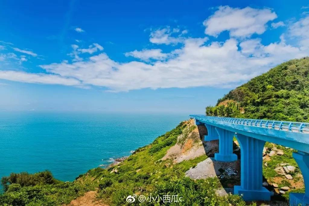 新年第一缕阳光 就开始跟你见面了 沿着环苏峰山路 看东山岛最美风景