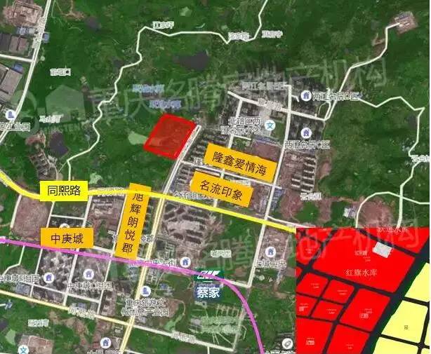 重庆又推5宗地蔡家有2宗体量40万方