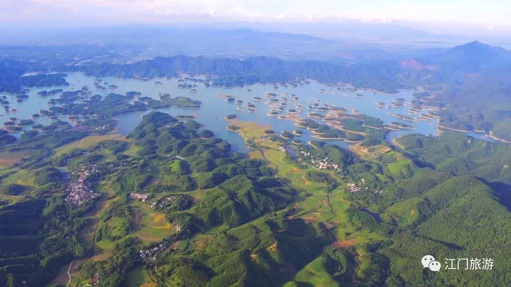 和家人, 避暑拍照圣地走起~ 群山环抱 , 湖光秀美, 来到台山千岛湖