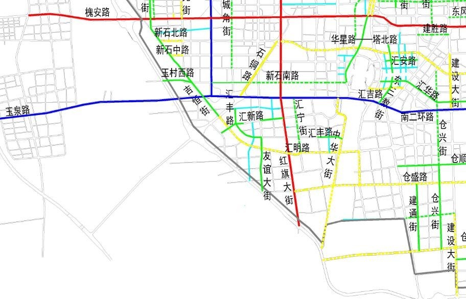 石家庄中心城区5年新建改造100条路 快看哪个在